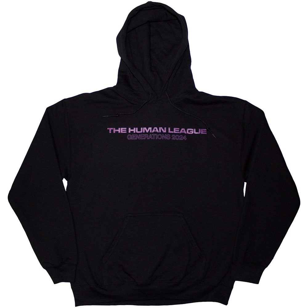 The Human League - Generations Tour '24 Logo Sweat à capuche - Noir